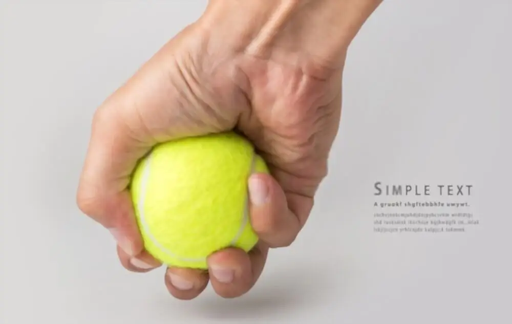 Squeezing-A-Tennis-Ball